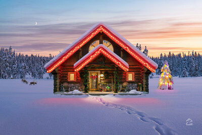 Take an AI-powered tour of Santa’s $1.18M North Pole cabin on Zillow