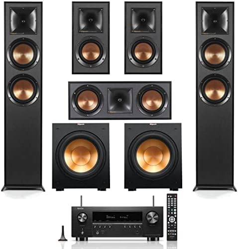 Klipsch Reference 5.2 Home Theater System with 2X R-625FA Fl…