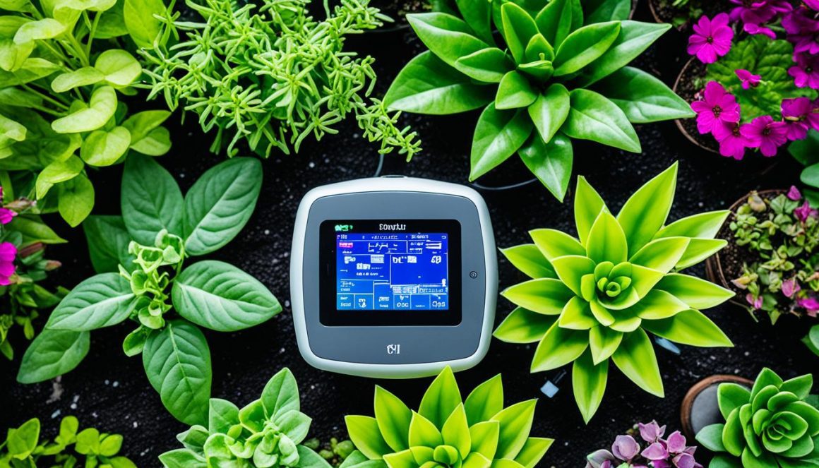 Smart Plant Sensors in Gardening